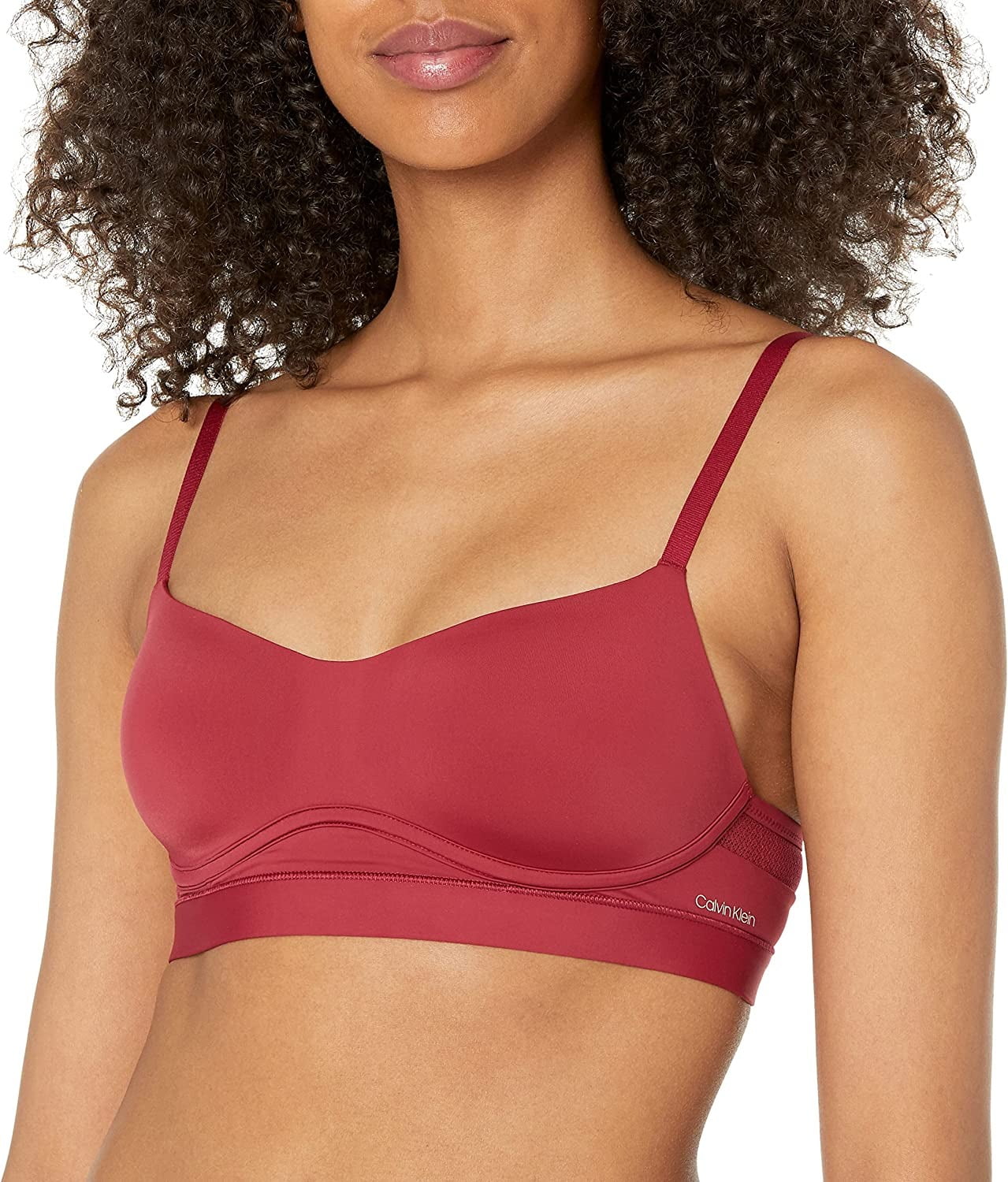Calvin Klein REBELLIOUS Perfectly Fit Flex Lightly Lined Bralette, US  Medium 