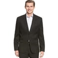 thumbnail image 1 of Calvin Klein Regular Fit Black Solid Two Button Sportcoat XXL 2XL, 1 of 3