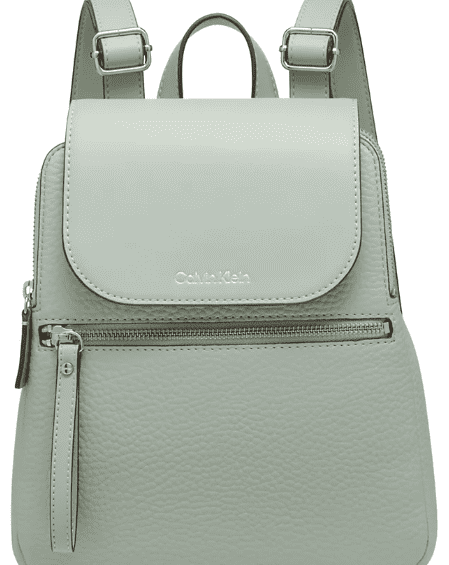 【 】Reyna Novelty Key Item Flap バックパック Calvin Klein Reyna Novelty Key Item Flap Backpack, Dove Grey