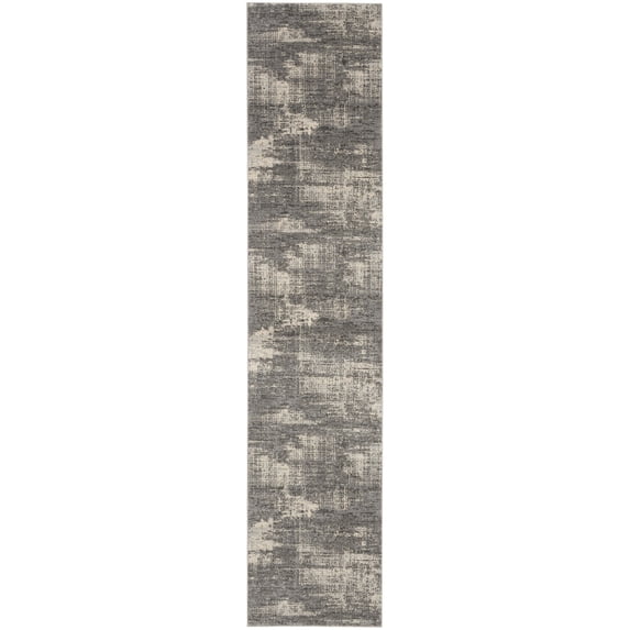 Calvin Klein CK950 Rush Area Rug, 2'3" x 10', Grey Beige, Runner