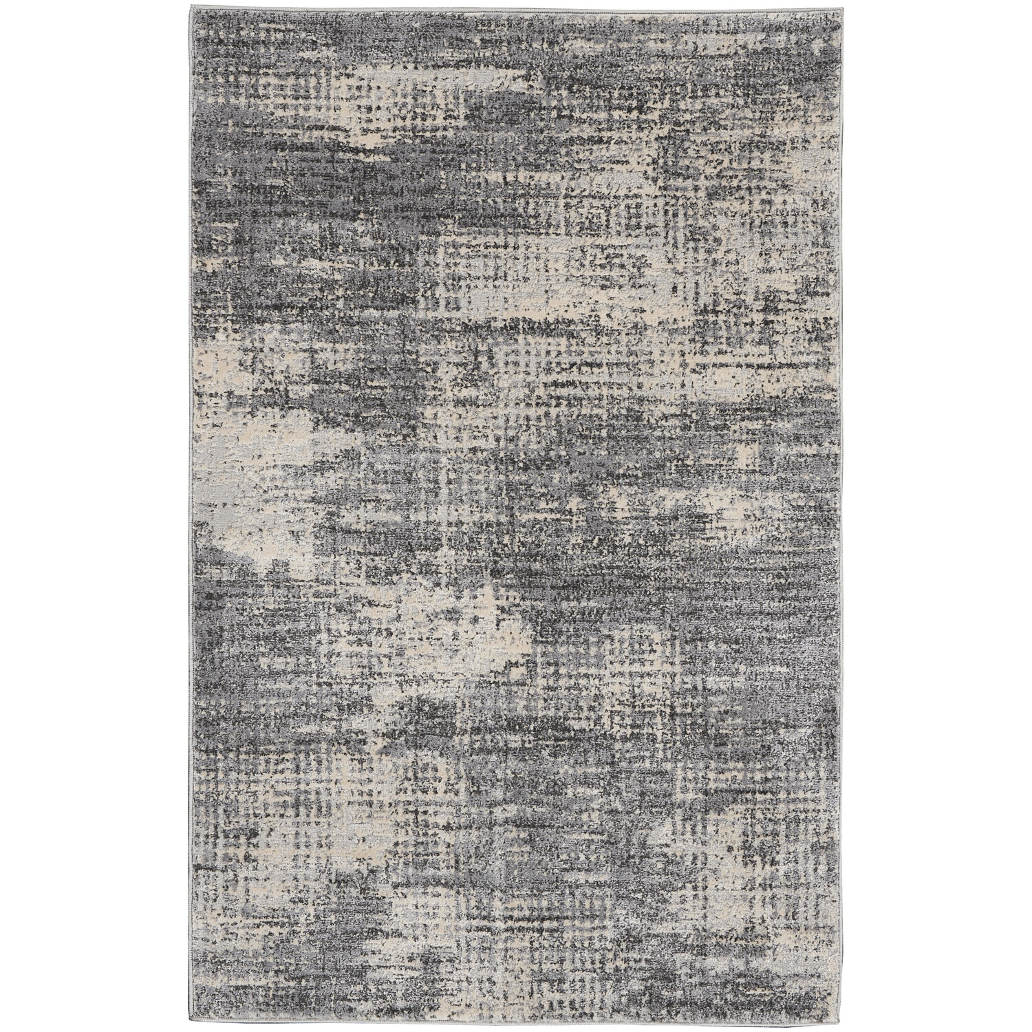 Calvin Klein Rush Abstract Modern Neutral Area Rug Grey/Beige 3'2" x 5