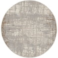 thumbnail image 1 of Calvin Klein CK950 Rush Area Rug, 4' x Round, Ivory/Taupe, Round, 1 of 8