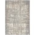thumbnail image 1 of Calvin Klein CK950 Rush Area Rug, 5'3" x 7'3", Ivory/Grey, Rectangle, 1 of 9