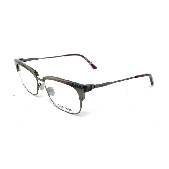 Calvin Klein Unisex Eyeglasses CK 18124 209 Chocolate Horn 52mm