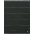 thumbnail image 1 of Calvin Klein Satin Striped Pleated Scarf, Black, 1 of 1