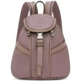 thumbnail image 1 of Calvin Klein Shay Organizational Mini Backpack, Black/Silver One Size, 1 of 5