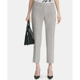 thumbnail image 1 of Calvin Klein Slim Fit Twill Ankle Pants Tin/White 16, 1 of 1