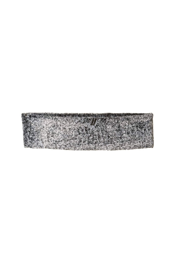 Solid Faux Fur Infinity Scarf Heather Mid Grey