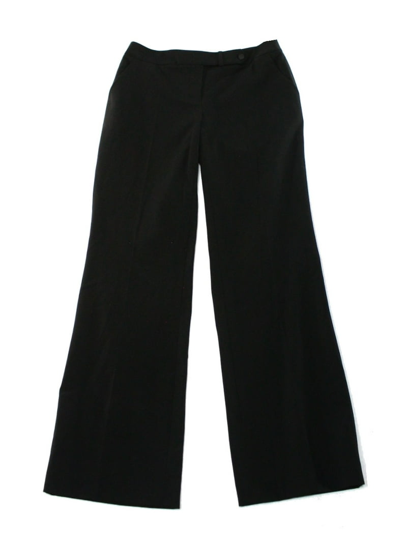 パンツ vintage straight slacks BLACK Vintage 90s Black Formal Slacks Dress Pants Le Suit sz 16