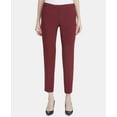 thumbnail image 1 of Calvin Klein Straight Leg Pants Rosewood 4, 1 of 1