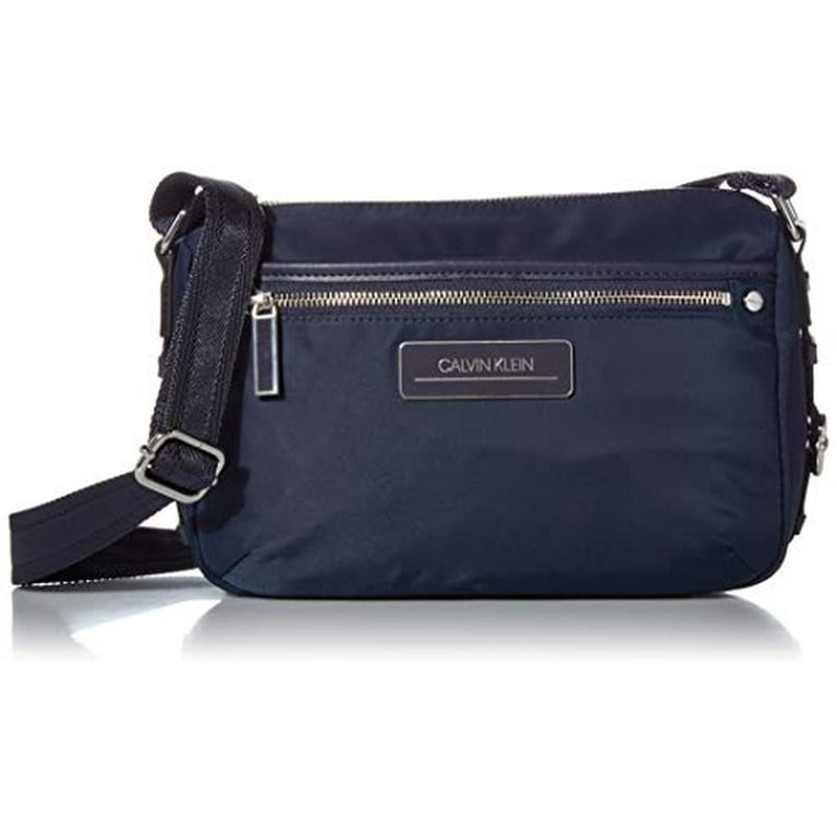 【関税込★】 Sussex Nylon Crossbody バッグ Calvin Klein Sussex Nylon Top Zip Crossbody, Navy - Walmart.com