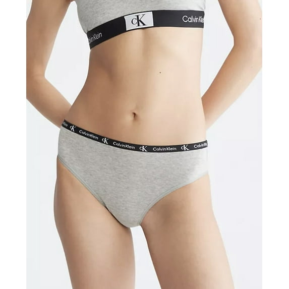 Calvin Klein Underwear 1996 Modern Bikini Cotton Stretch Gray QD3988-050