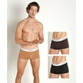 thumbnail image 1 of Calvin Klein NB3343-904 Men Cotton Stretch Naturals Boxer Brief 3-Pack Large LG6, 1 of 4