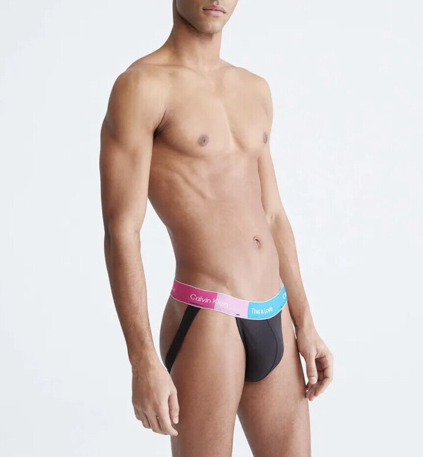 Calvin Klein Underwear Pride Microfibre Jockstrap Black NB3511001 Walmart