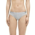 thumbnail image 1 of Calvin Klein Underwear Statement 1981 Thong Grey Heather S (Women's 4-6), 1 of 3