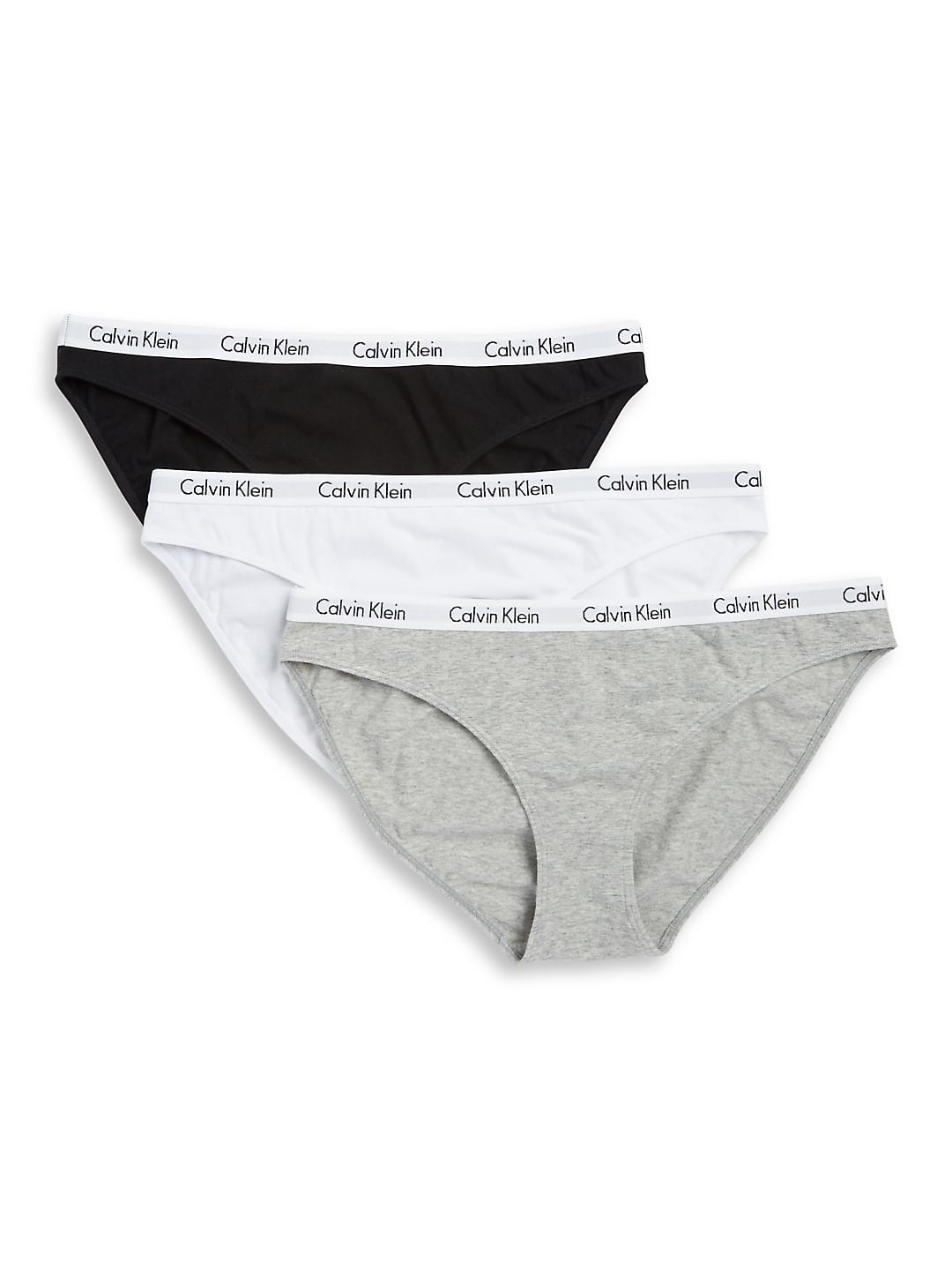 Calvin Klein Underwear Women's Carousel 3 Pack Panties, Multi, Large