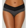 thumbnail image 1 of Calvin Klein Underwear Women's Carousel 3 Pack Thong, Black/White/Black, X-Small, 1 of 3