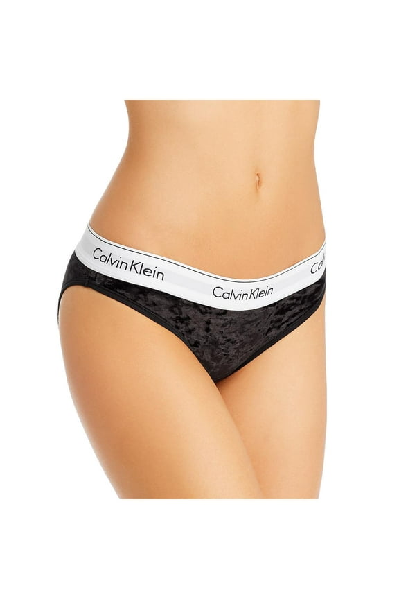 Underwear Women's Modern Cotton Bikini Panties, Black, Small