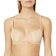 thumbnail image 1 of Calvin Klein Underwear Women's Sheer Marq Demi Bra, Bare, 34D, 1 of 2