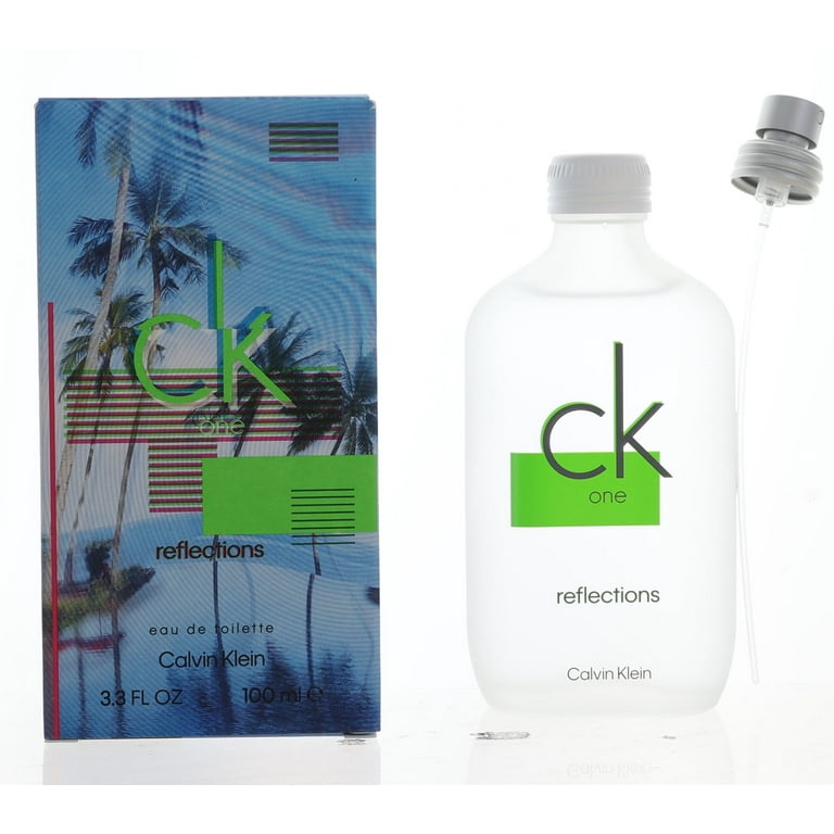 Calvin Klein CK One Summer Reflections, 3.4 oz, Energizing Zesty
