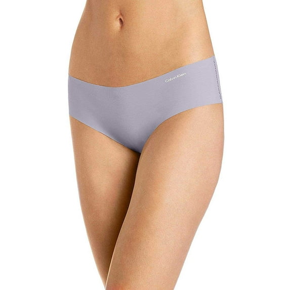 Calvin Klein Women’s Invisibles Hipster Pantys, Gray, X-Large