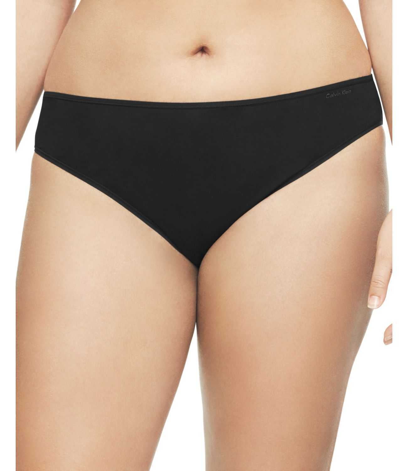 Calvin Klein Underwear 5-Pack Form Thong Black/Black/Bare/Bare/Connected, XS