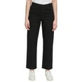 thumbnail image 1 of Calvin Klein Women High Rise Straight Leg Jean (US, Numeric, 8, Regular, Regular, Black Jet), 1 of 5