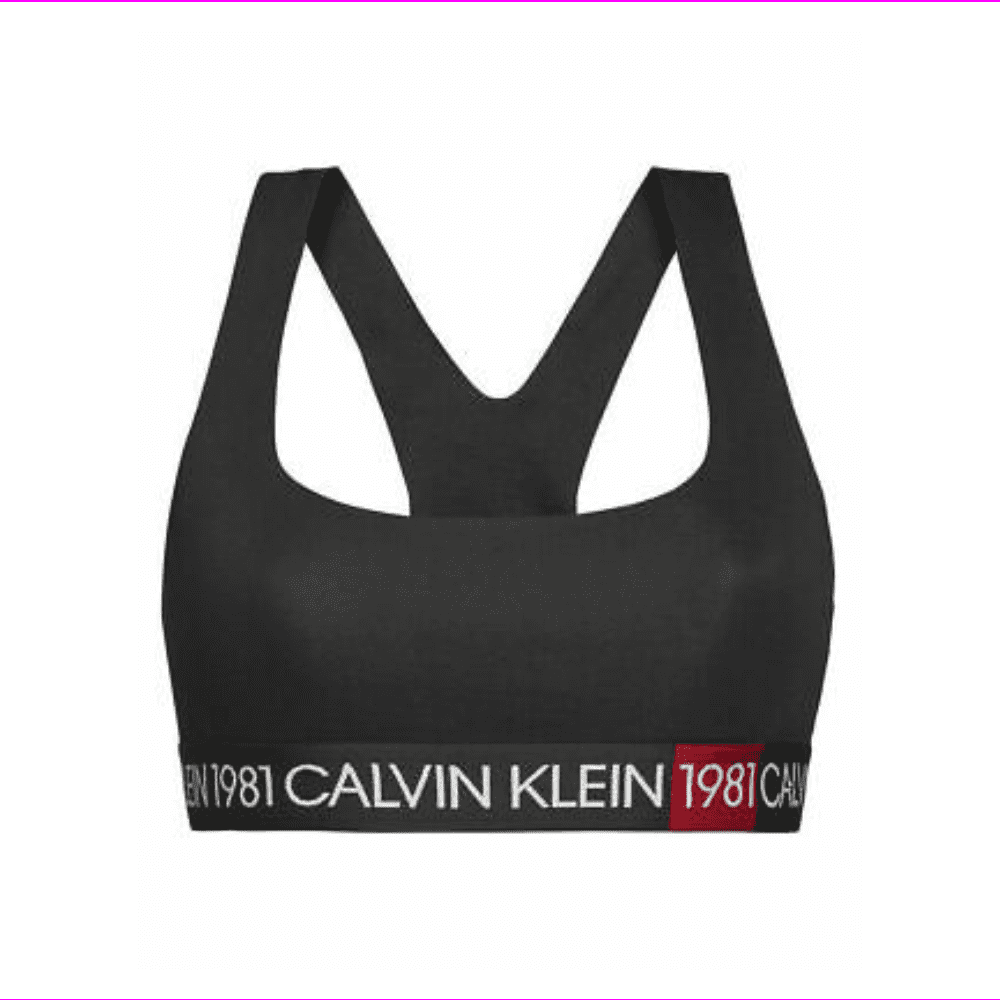 Calvin Klein Womens 1981 Bold Logo Unlined Bralette Jamaica Ubuy
