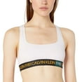 thumbnail image 1 of Calvin Klein Women's 1981 Bold Micro Unlined Bralette, Pinky Sky \ Black,XL - US, 1 of 4