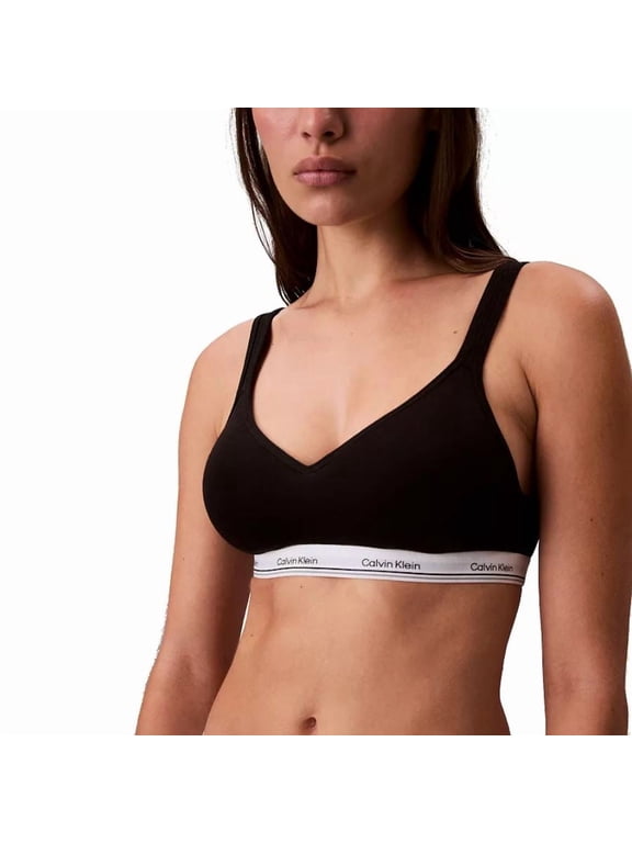 Women's 2 Pack Wire Free Bralette, Black/White, X-Large