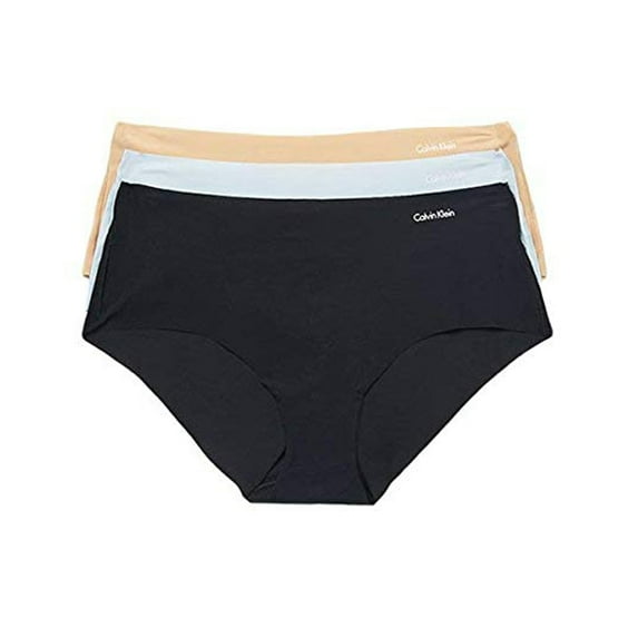 Calvin Klein Women's 3 Invisibles Hipster Panty