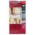 thumbnail image 1 of Calvin Klein Women's 3 Pack Hipster Underwear (Navy/Pink/Shoreline, Medium), 1 of 2