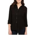 thumbnail image 1 of Calvin Klein Women's Airflow Utility Shirt, Black,M - US, 1 of 3