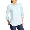 thumbnail image 1 of Calvin Klein Women's Airflow Utility Shirt, Glacier Ice,S - US, 1 of 2