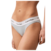 Calvin Klein Womens Bikini Underwear Modern Cotton Blue, LARGE