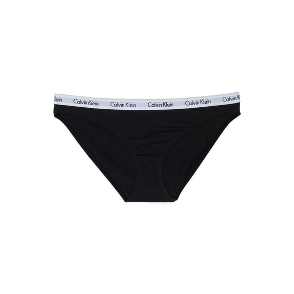 Calvin Klein Women's Carousel Bikini 3 Pack, Black/Black/Black, X-Small
