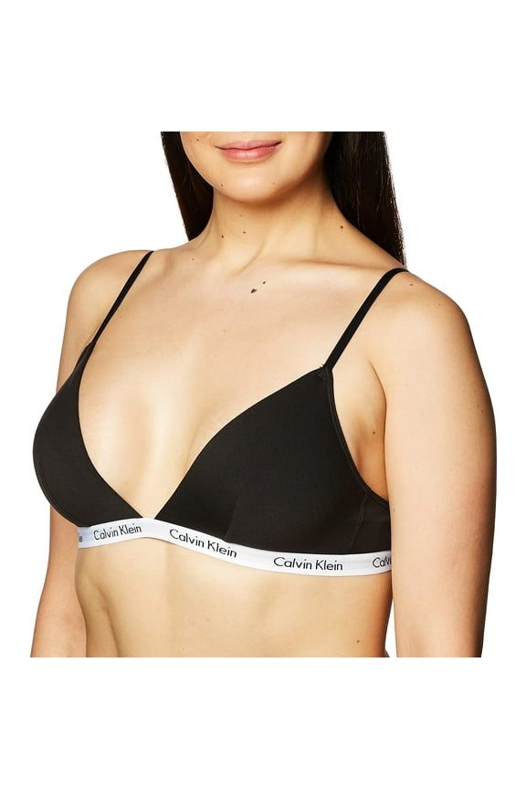 Women's Carousel Triangle Bralette Medium Black
