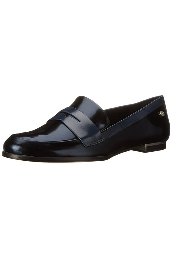 Women's Celia Penny Loafer, Perla Nero, 7 M US