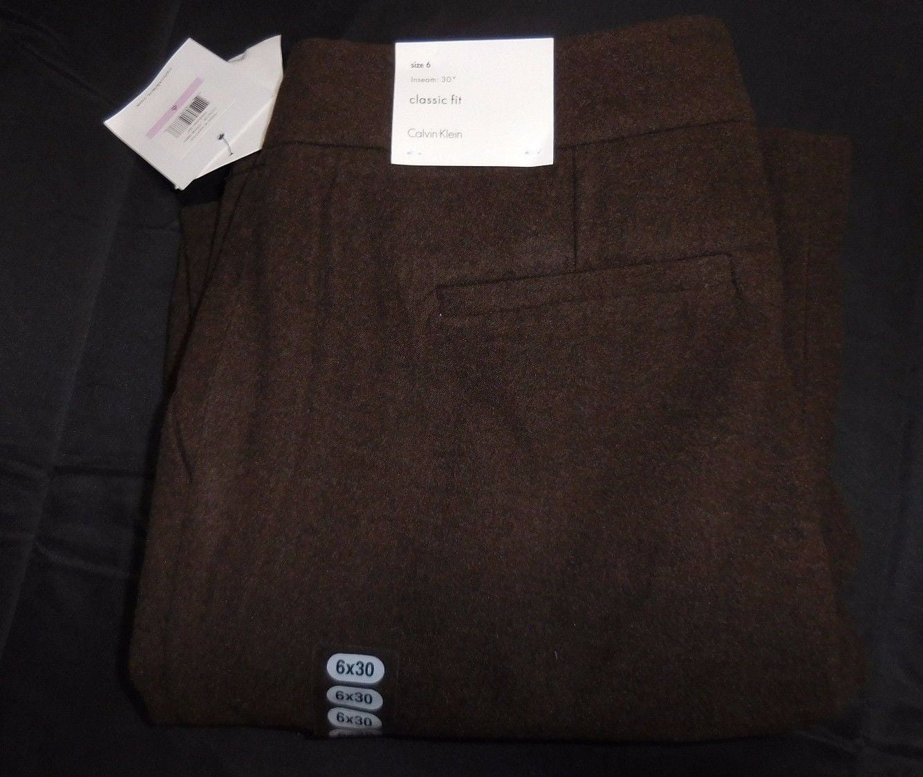 Calvin klein women's cheap classic fit dress pants