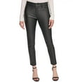 thumbnail image 1 of Calvin Klein Women's Coated Skinny Pants Black (Black, 12), 1 of 1