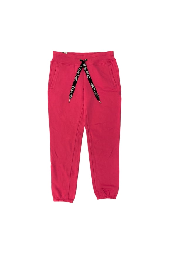 Women's Comfortably Soft Fleece Jogger (Electric Pink, XS)