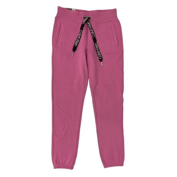 Calvin Klein Women's Comfortably Soft Fleece Jogger (Lush, XL)
