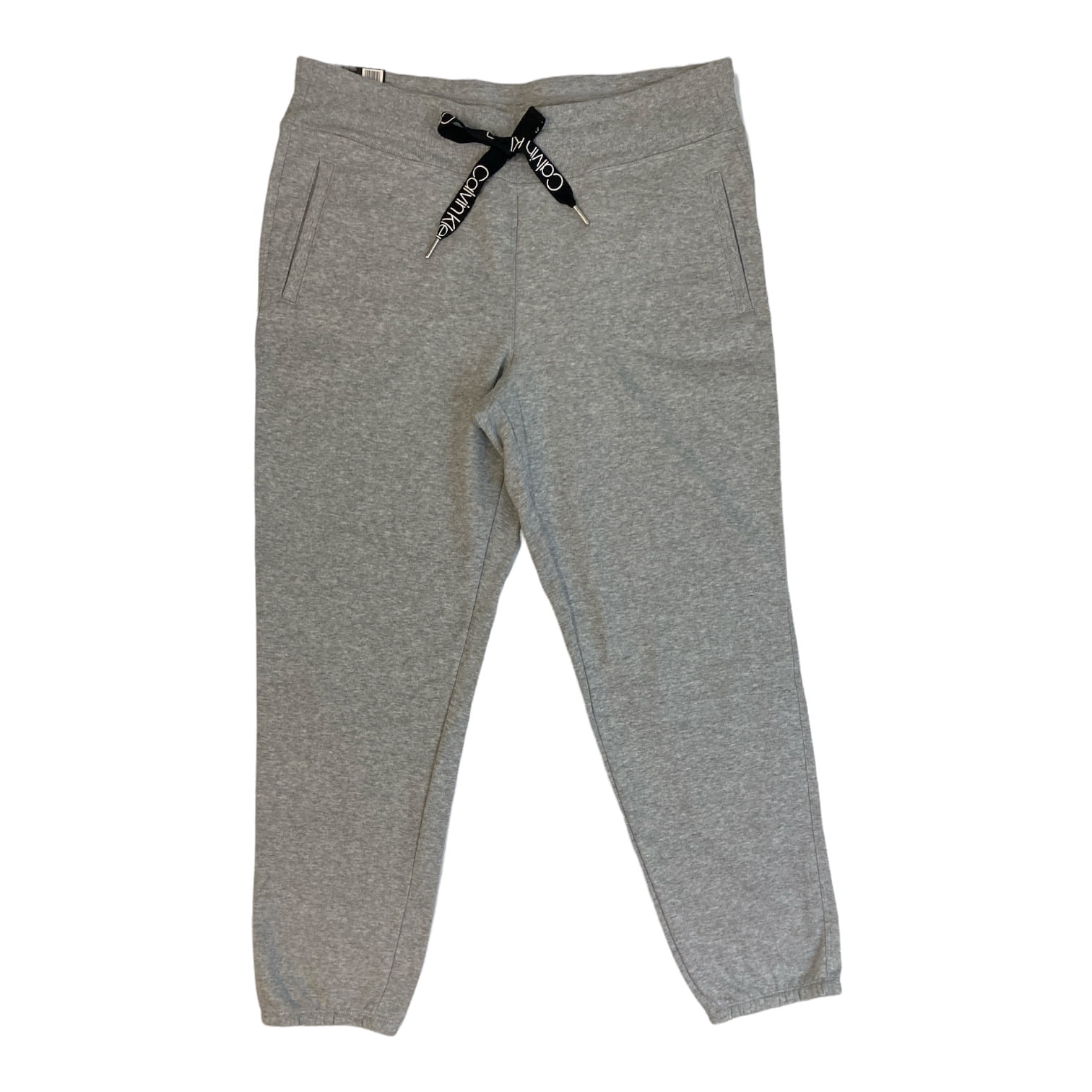 Calvin Klein Women's Comfortably Soft Fleece Jogger (Pearl Grey - Main Image