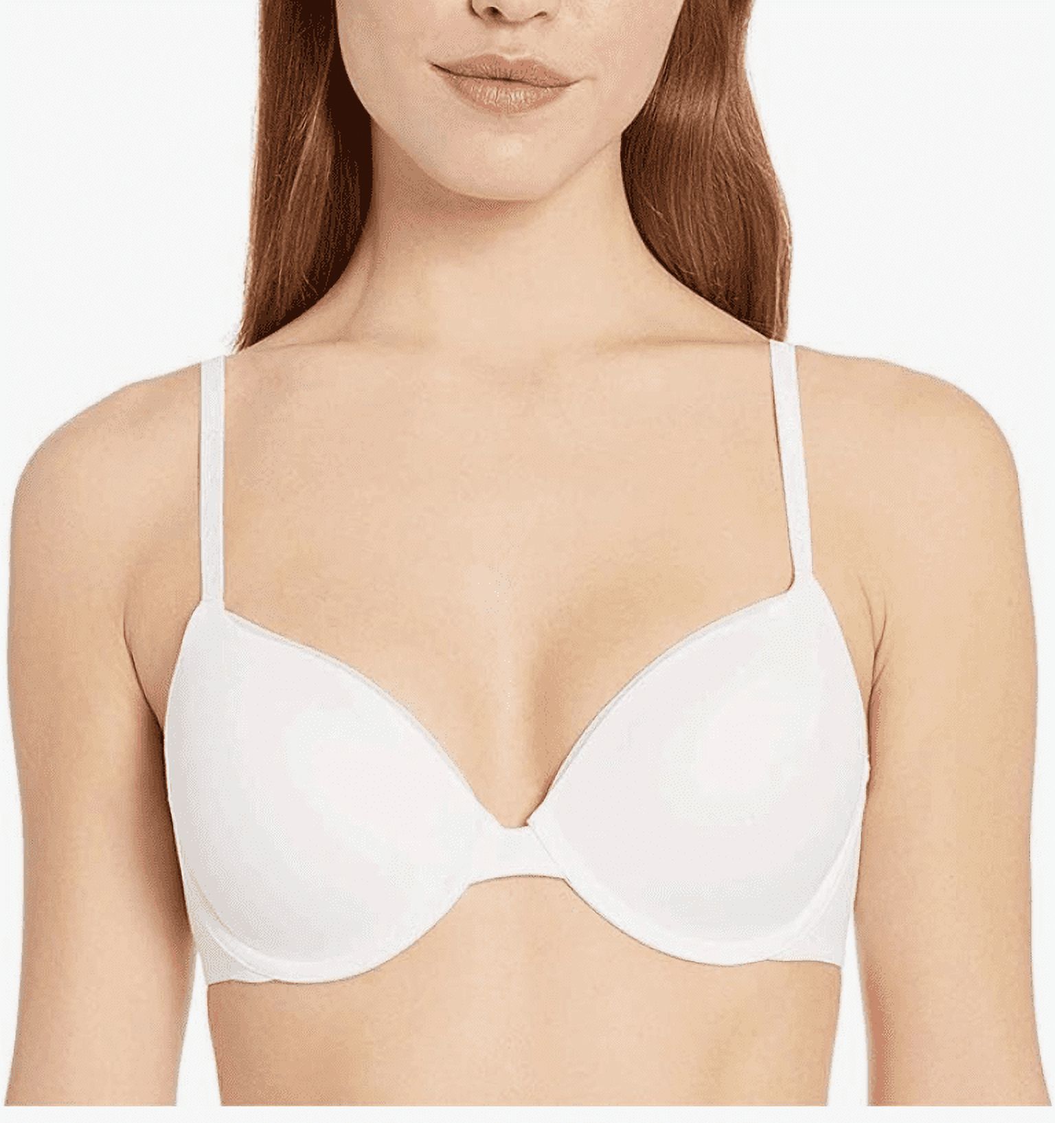 Calvin Klein Women’s Constant Convertible Strap Lightly Lined Demi Bra - Size 34B - Walmart.com