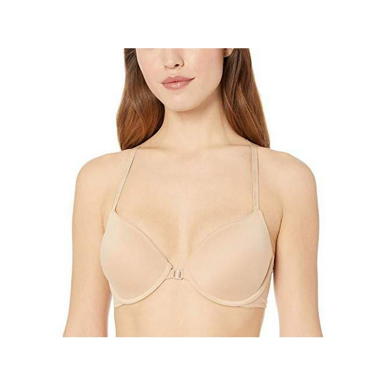 Calvin Klein Women s Constant Lightly Lined Demi Racerback Bra Bare Size 36B