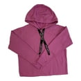 thumbnail image 1 of Calvin Klein Women's Cozy Relaxed Fit Fleece Logo Hoodie (Lush, S), 1 of 1