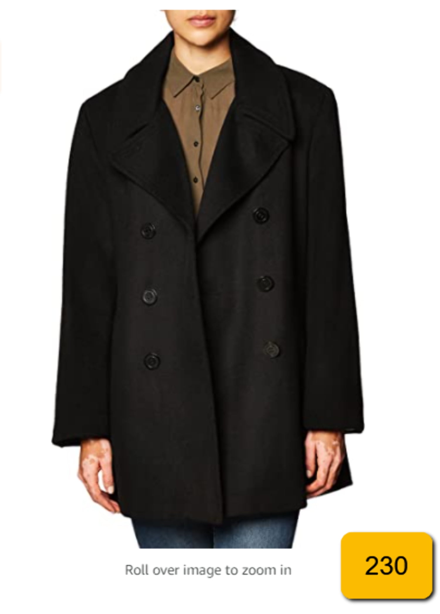 Black Pea Coats