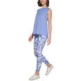thumbnail image 1 of Calvin Klein Performance Womens Dropped Armhole Tank Top Hyacinth M, 1 of 2