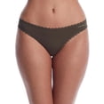 thumbnail image 1 of Calvin Klein Women's Flirty Thong - Muted Pine, Size Large, 1 of 1