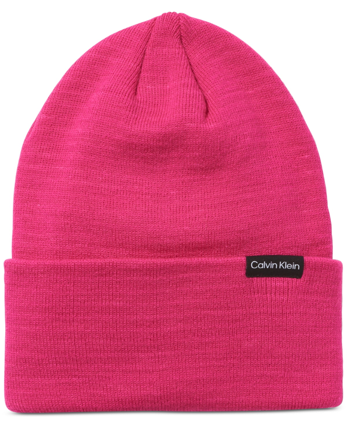 Women\'s Foldover-Cuff Double-Layered Beanie Calvin Klein Calvin Klein Women main image 4